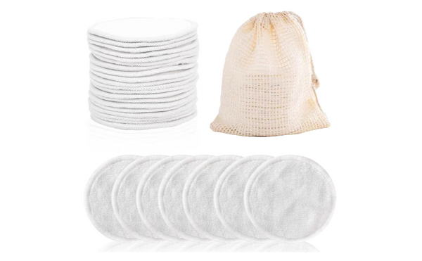 Reusable Cotton Rounds (with Laundry Bag)